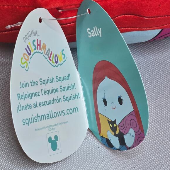 The Night Before Christmas Squishmallow featuring Sally in her patchwork dress - Picture 8 of 11